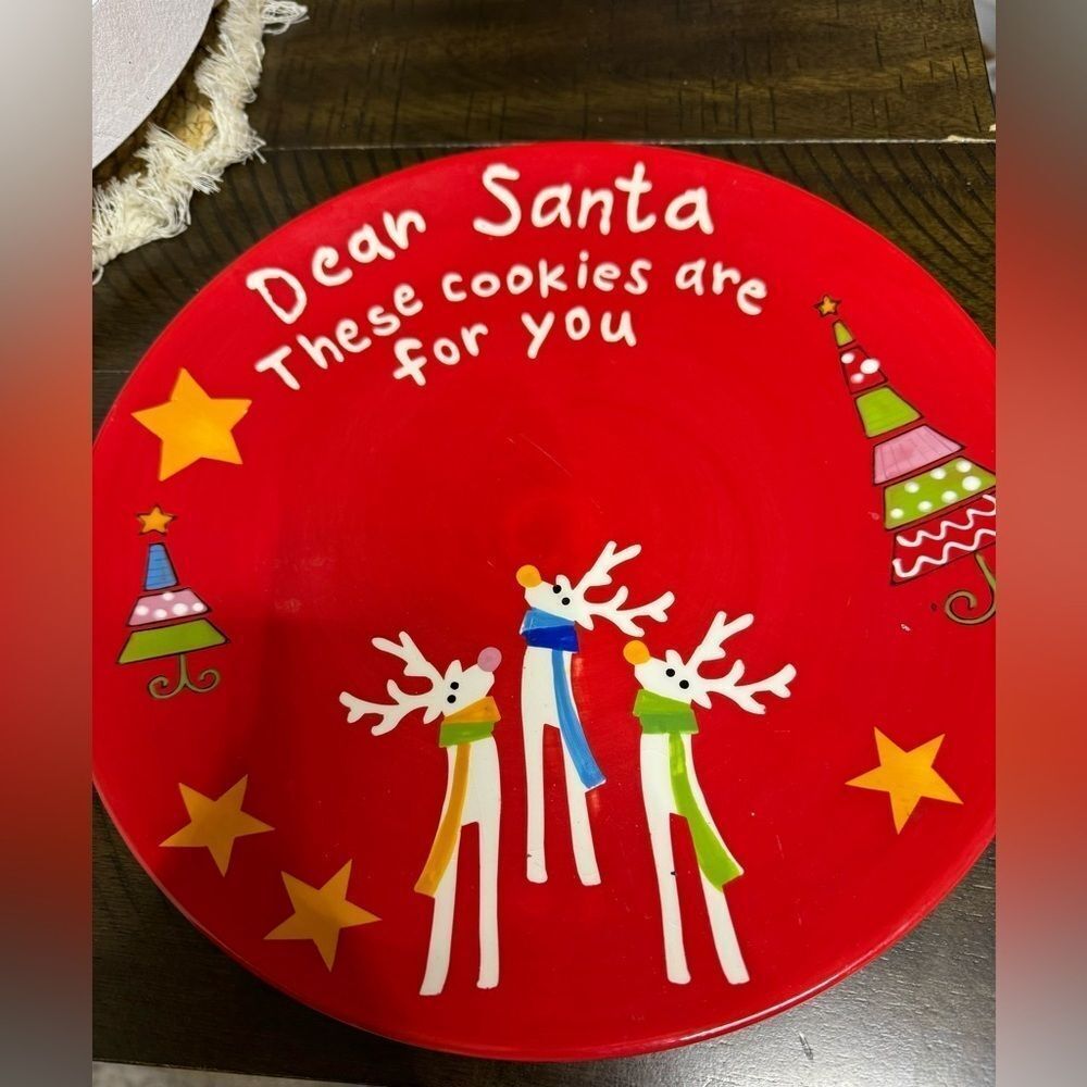 5/25 - Buy 5 for $25 Cookies for Santa Plate - Nantucket - Picture 2 of 3